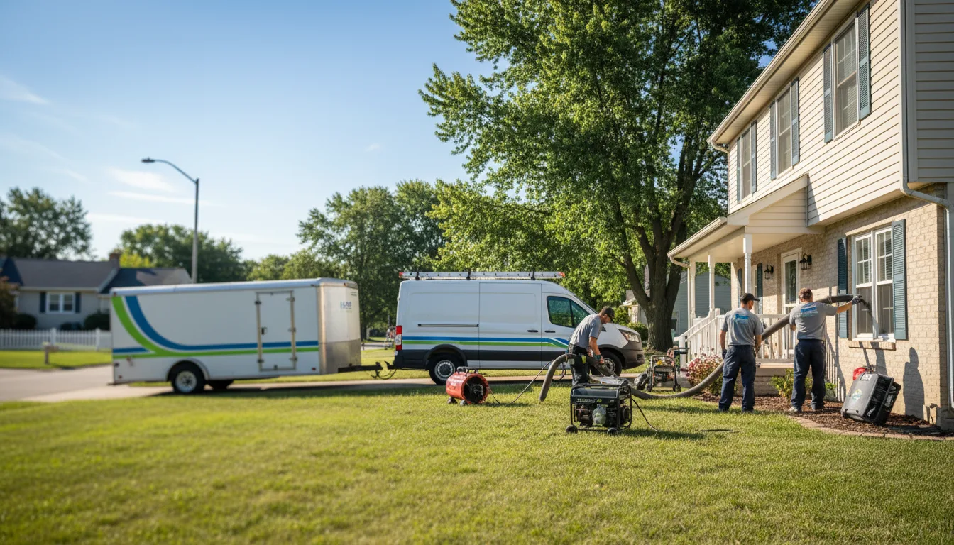 Flooded Basement Restoration And Cleanup With Repair in Sedgwick, CO near me